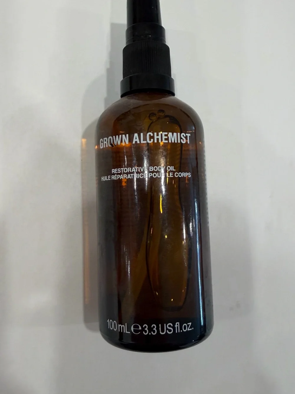 Grown Alchemist Amber Restorative Body Oil Bottle